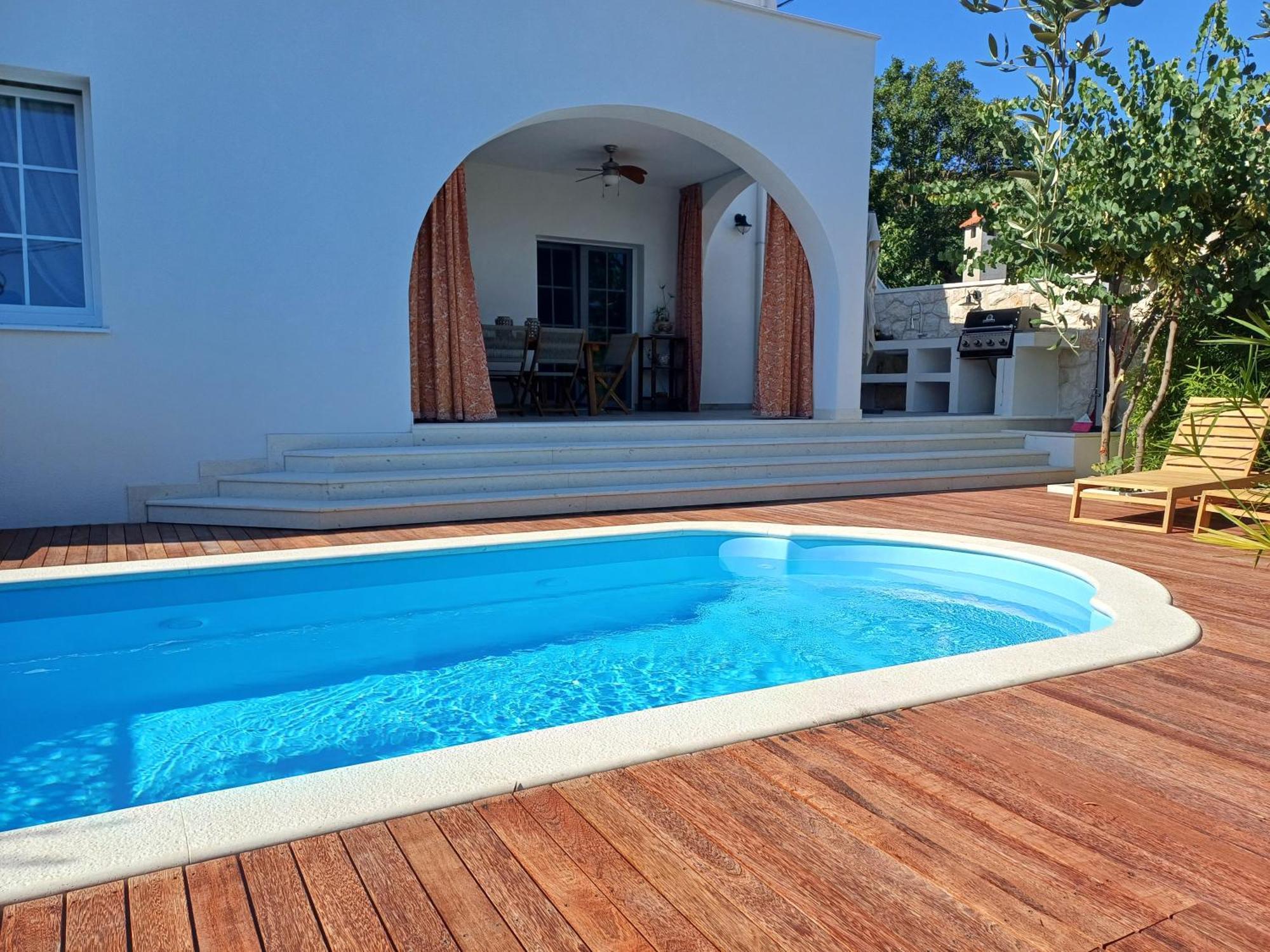 The Three Flowers Pool House Trogir Exteriör bild